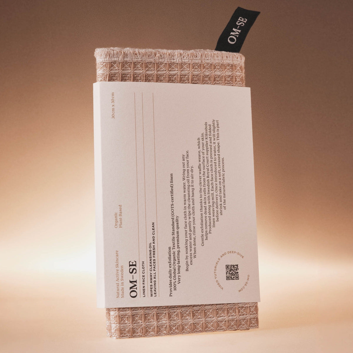 OM-SE Linen Face Cloth