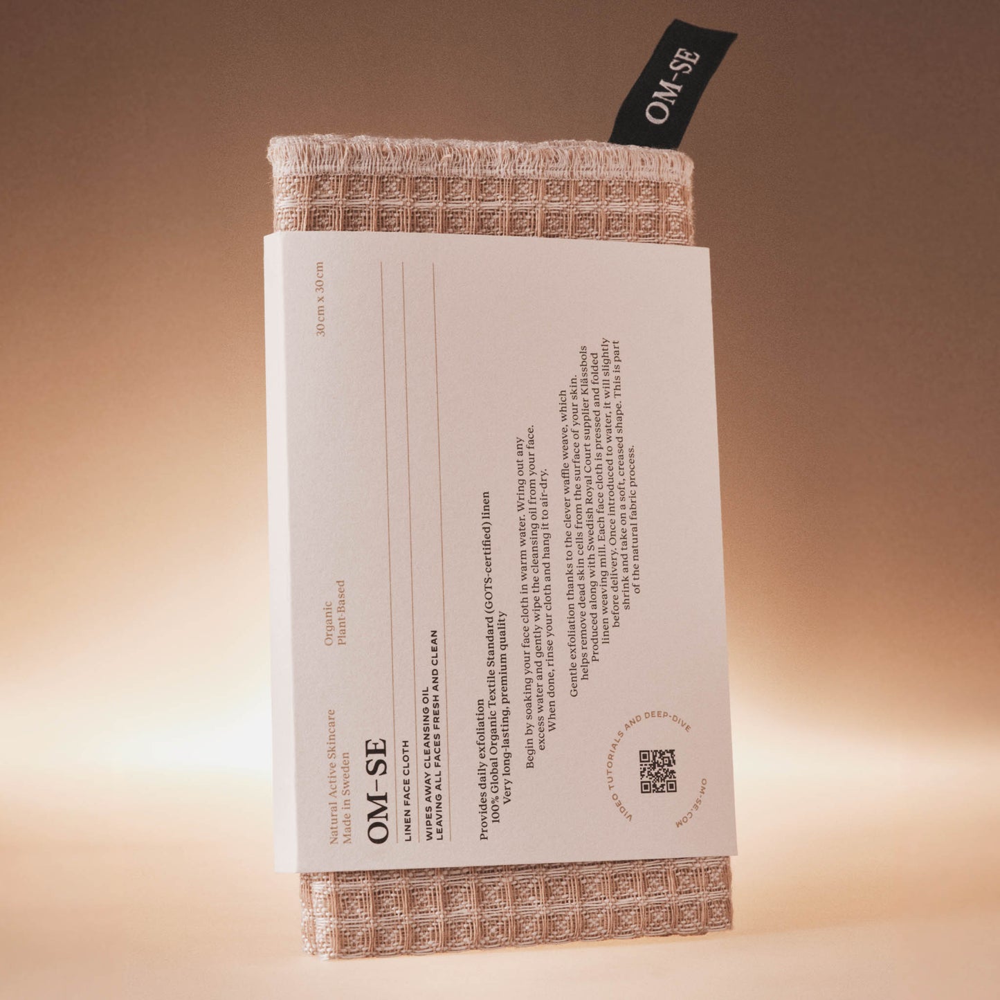 OM-SE Linen Face Cloth 