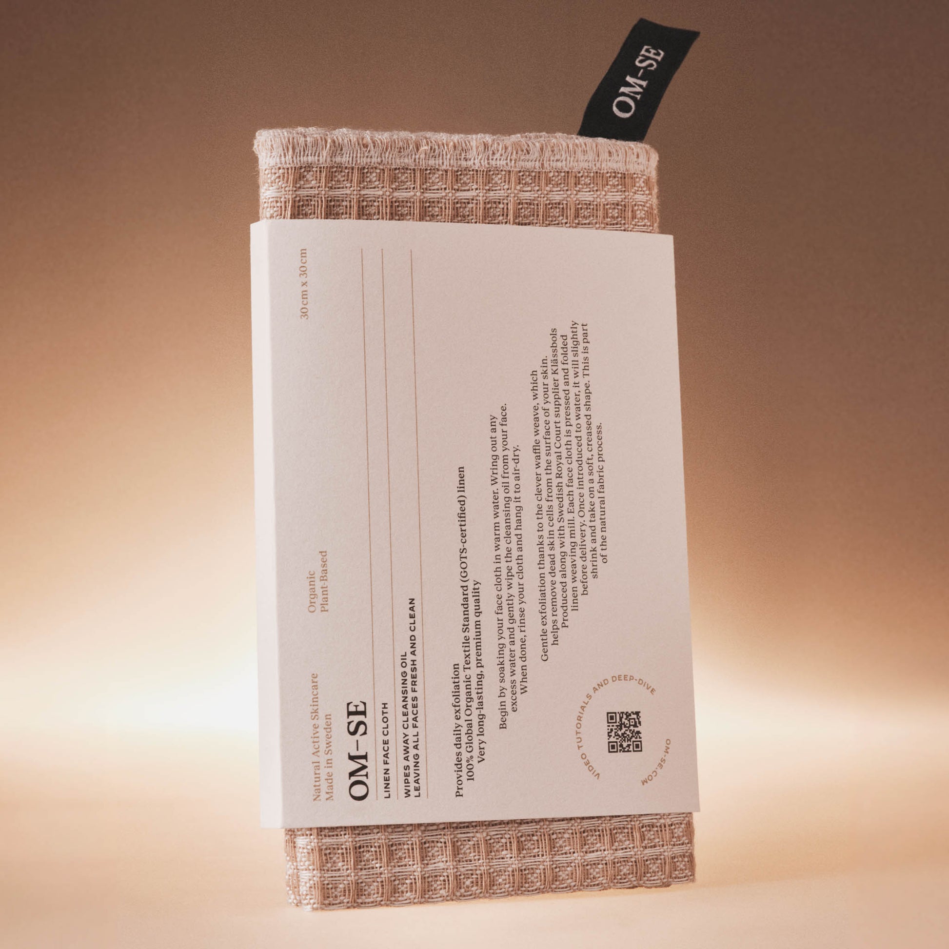 OM-SE Linen Face Cloth 